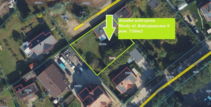 Działka Sprzedaż Mosty Bukszpanowa 7